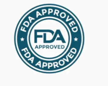 Made in an FDA registered facility quality badge